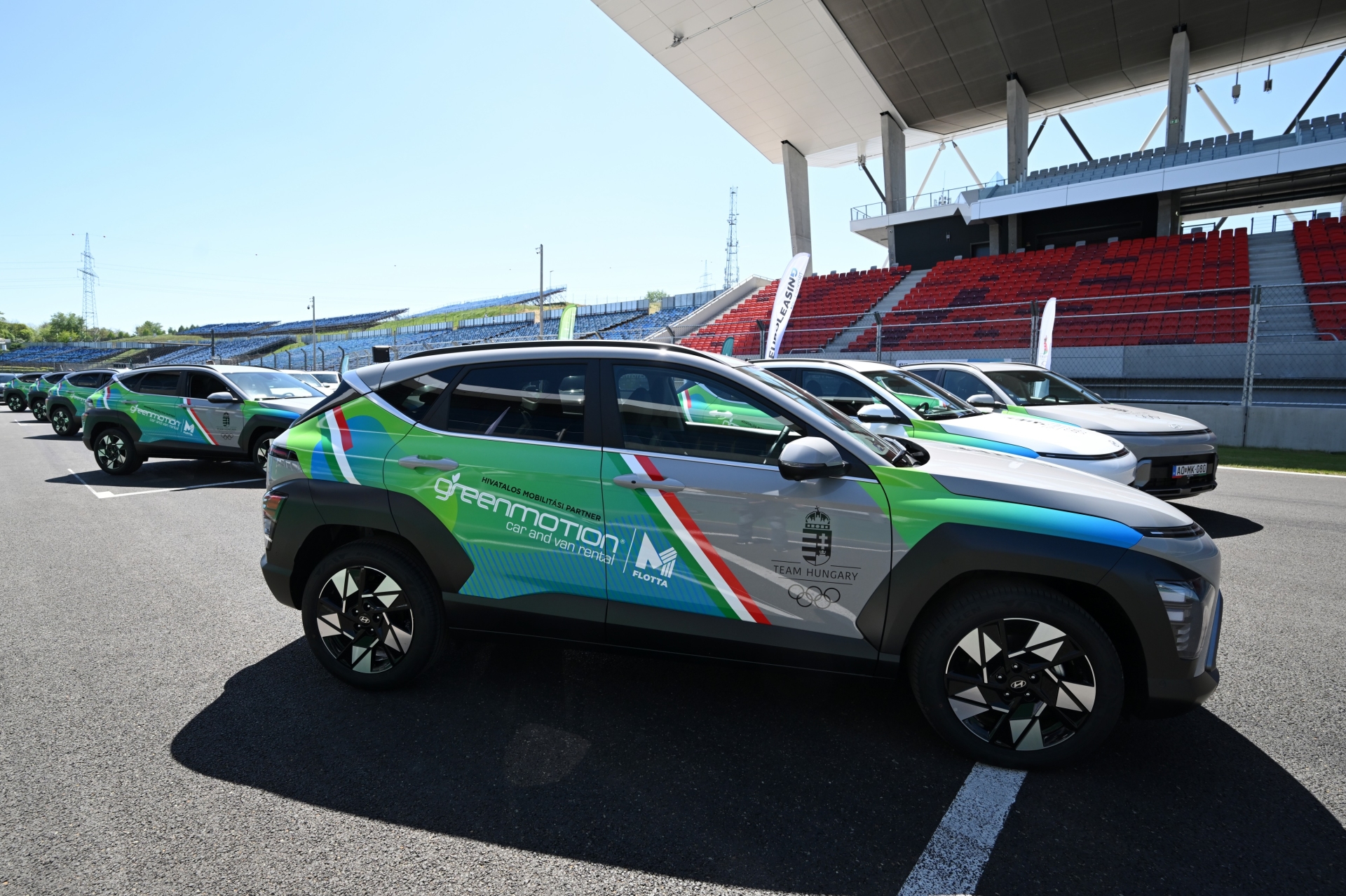 GREEN MOTION – M1 FLOTTA a Magyar Olimpiai Csapat hivatalos Mobilitási Partnere